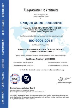 ISO Certificate UAP